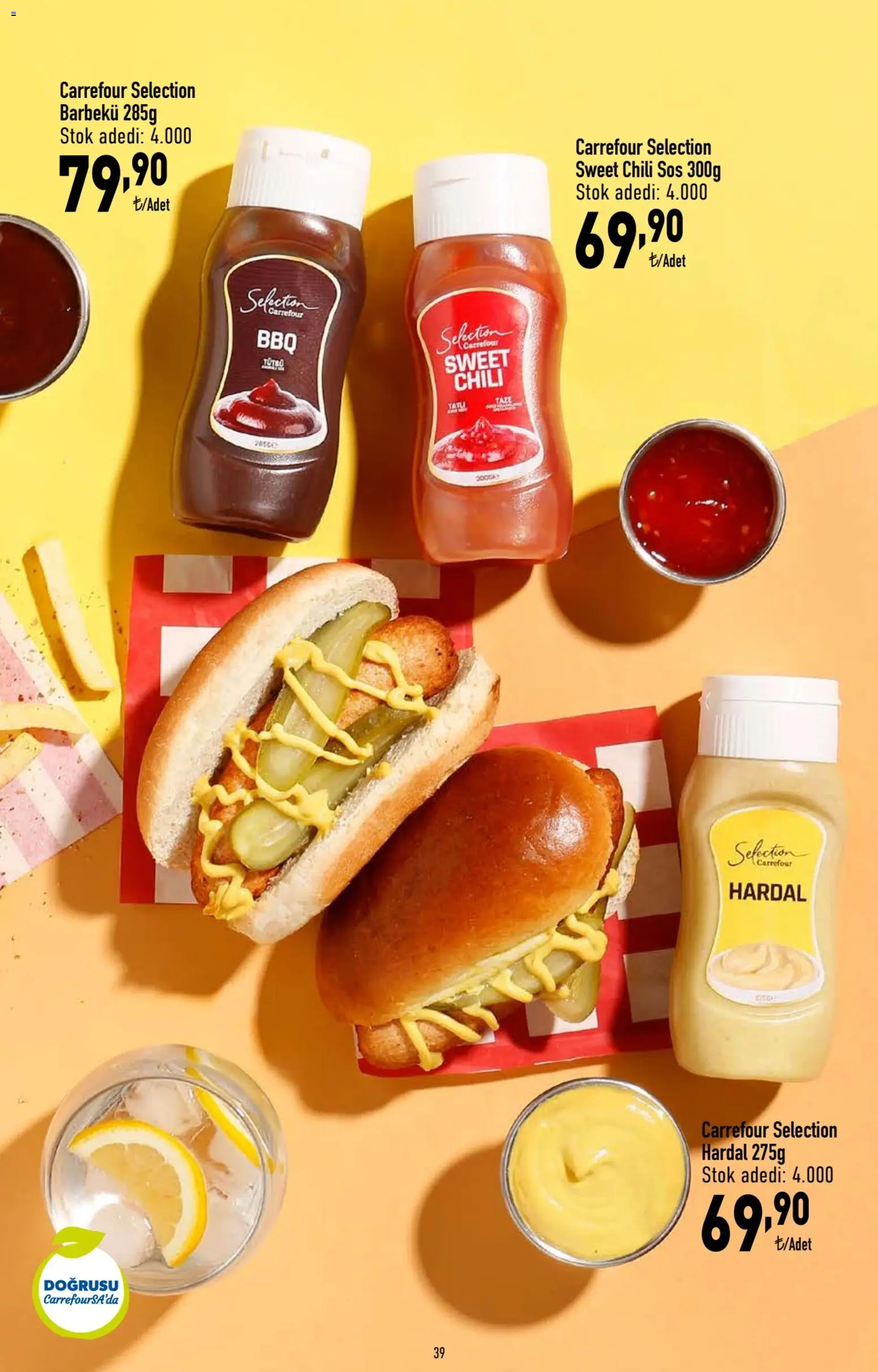 CarrefourSA Katalog - 18.12.2025 tarihinden itibaren geçerlidir | Sayfa: 40 | Ürünler: Hardal, Sos