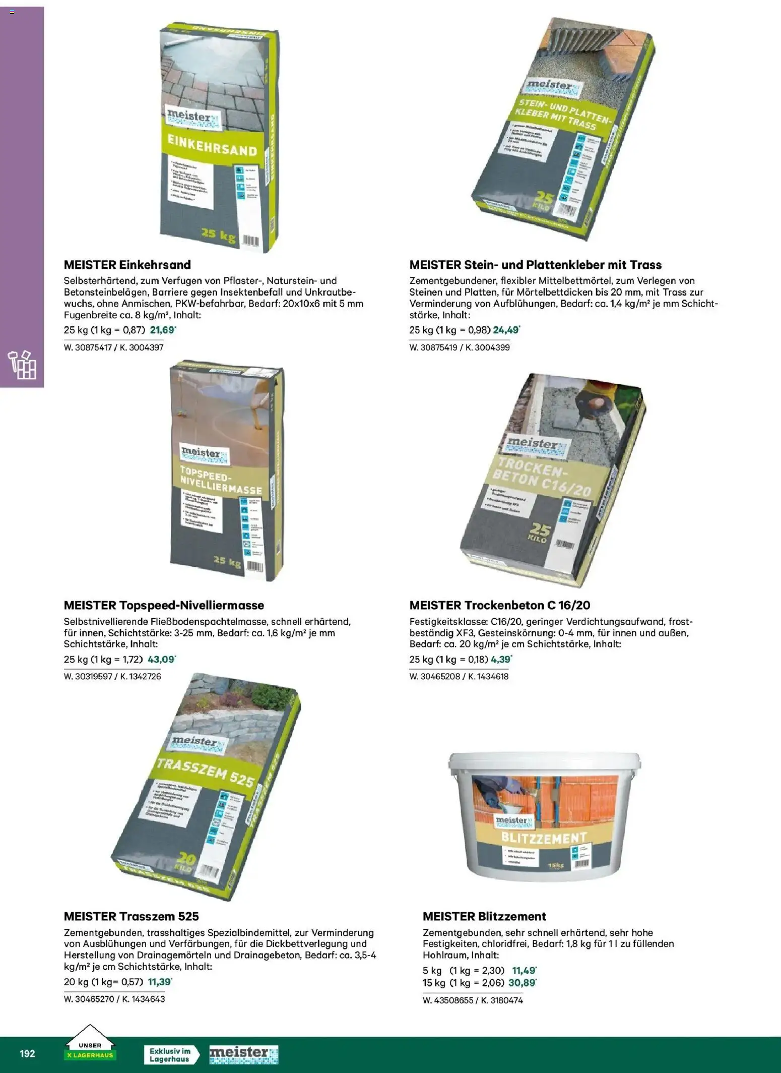 Lagerhaus - Lagerhaus - Garten & Freizeit Katalog 2026 gültig ab 01.03.2026 | Seite: 192