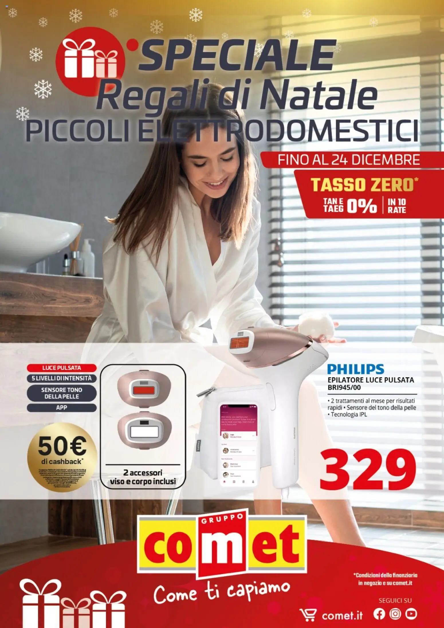 Volantino Comet del 01.12.2025 | Pagina: 1 | Prodotti: Epilatore