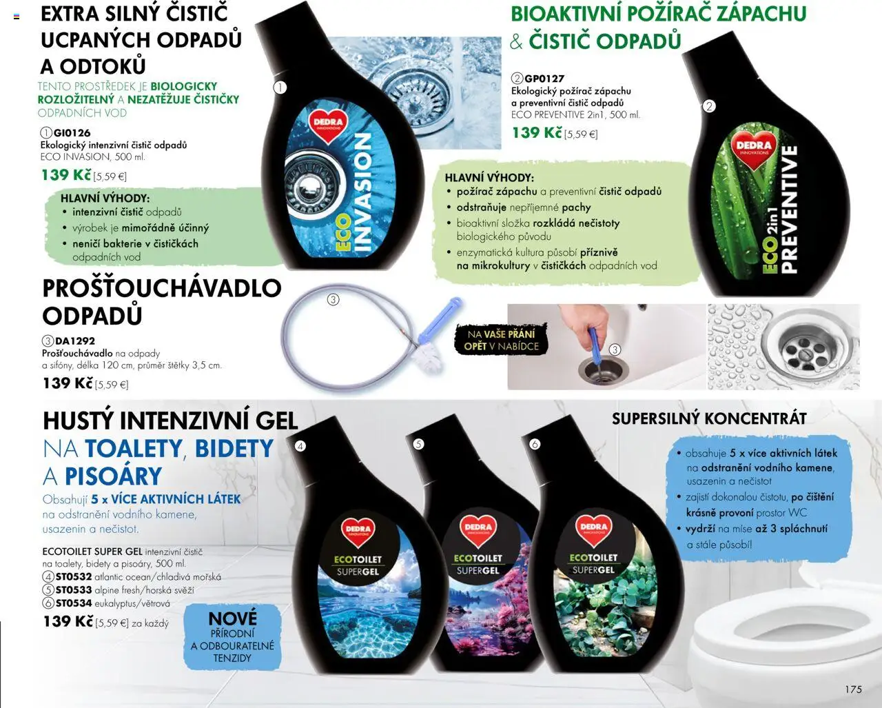 Dedra Katalog 8 2025 │ platný od 25.07.2025 | Strana: 75 | Produkty: Wc