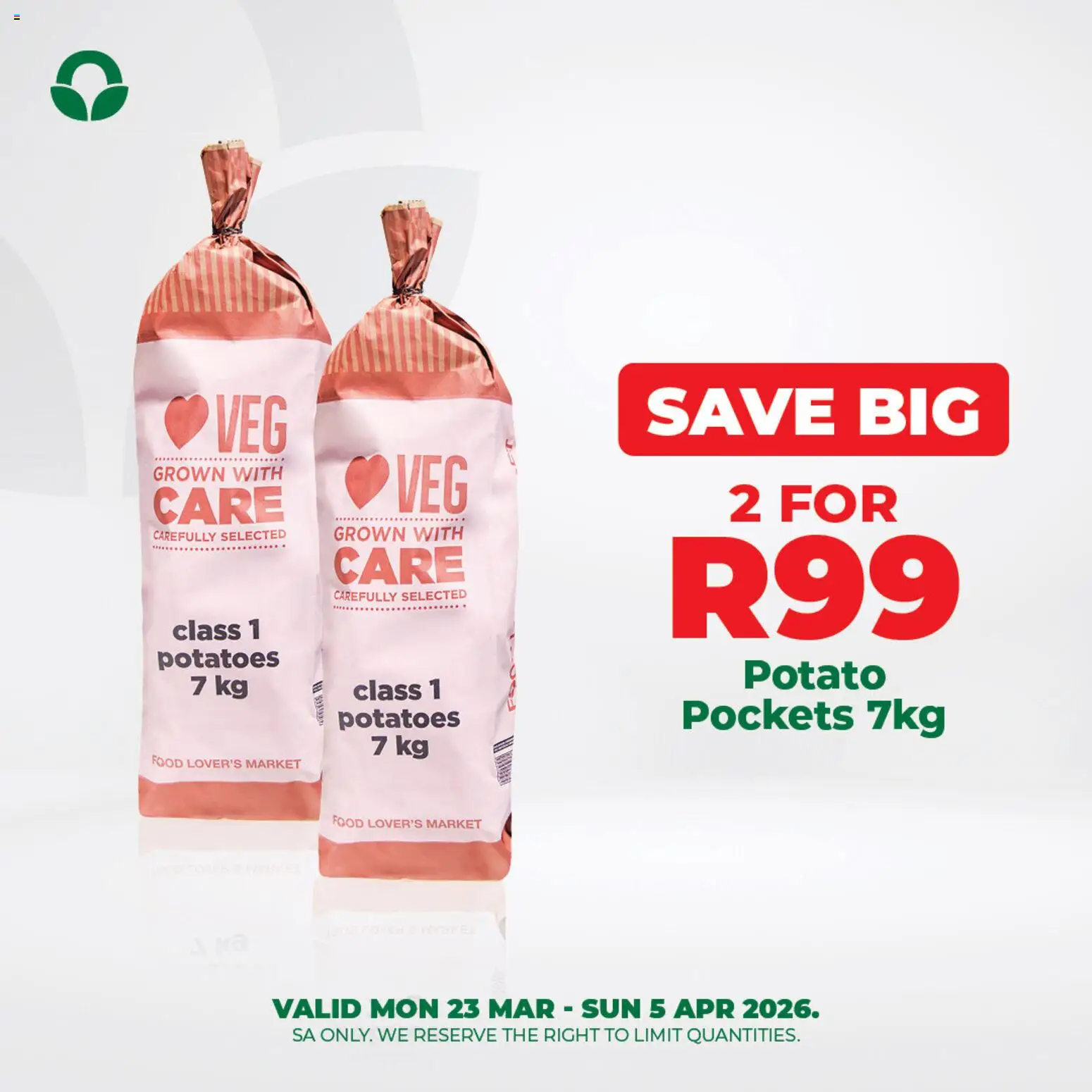 New Food Lover's Market catalogue – valid from 23.03.2026 | Page: 2 | Products: Potatoes