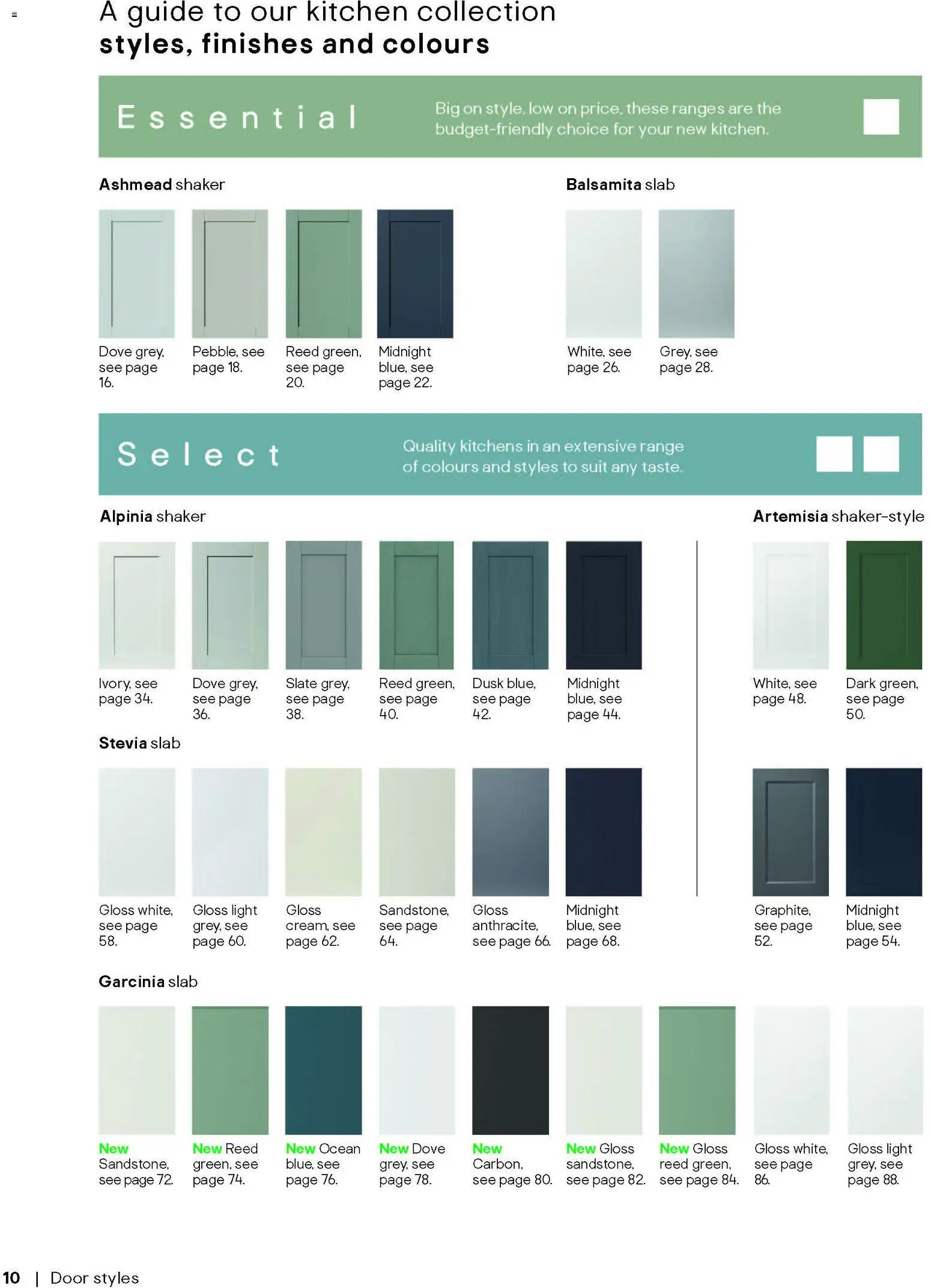 {H1} | Page: 10 | Products: Door, Kitchen, Suit