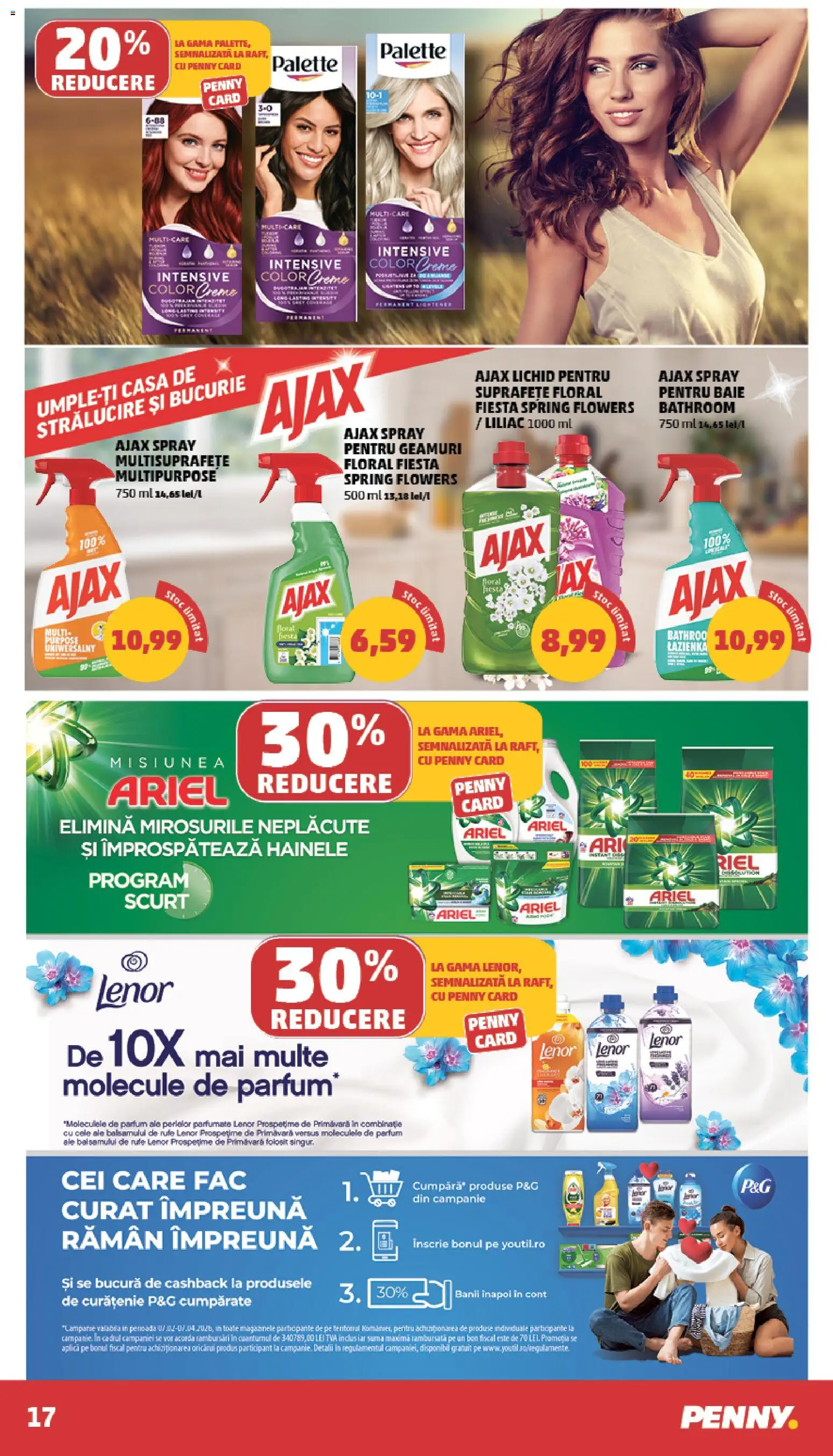Noul catalog PENNY – valabil de la 25.03.2026 | Pagină: 17 | Produse: Parfum, Detergent