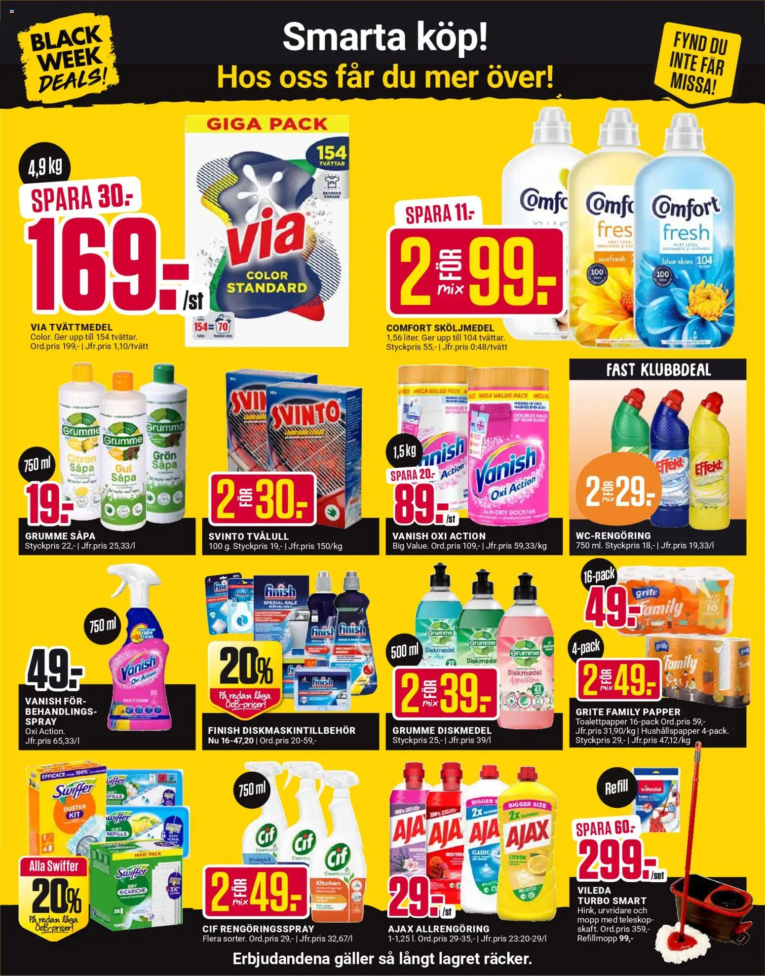 ÖoB reklamblad aktuell från 24.11.2025 | Sida: 4 | Produkter: Diskmedel, Galler, Papper, Citron