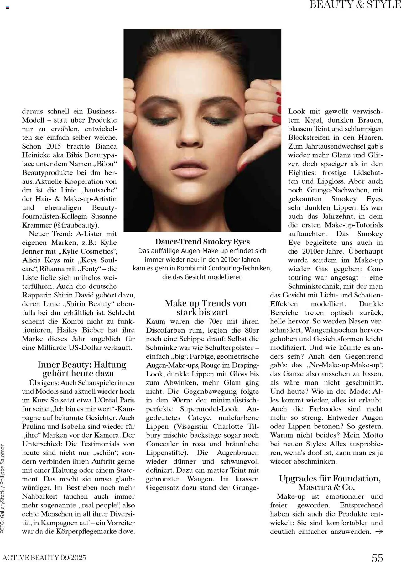 dm drogerie markt Active Beauty Magazin 09/2025 gültig ab 10.09.2025 | Seite: 55 | Produkte: Concealer, Rouge