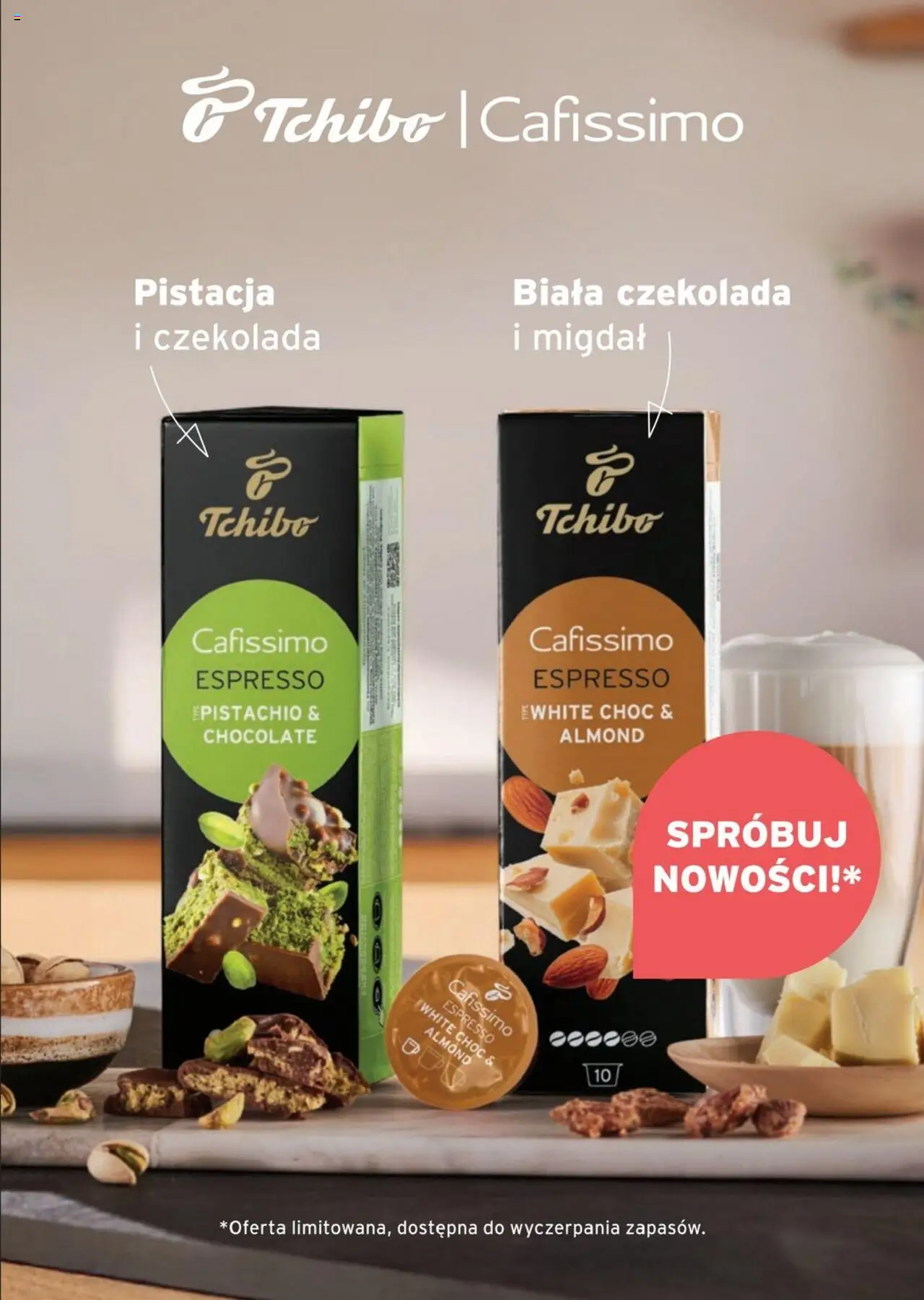 Tchibo promocje od 07.10.2025 | Strona: 14 | Produkty: Tchibo, Czekolada