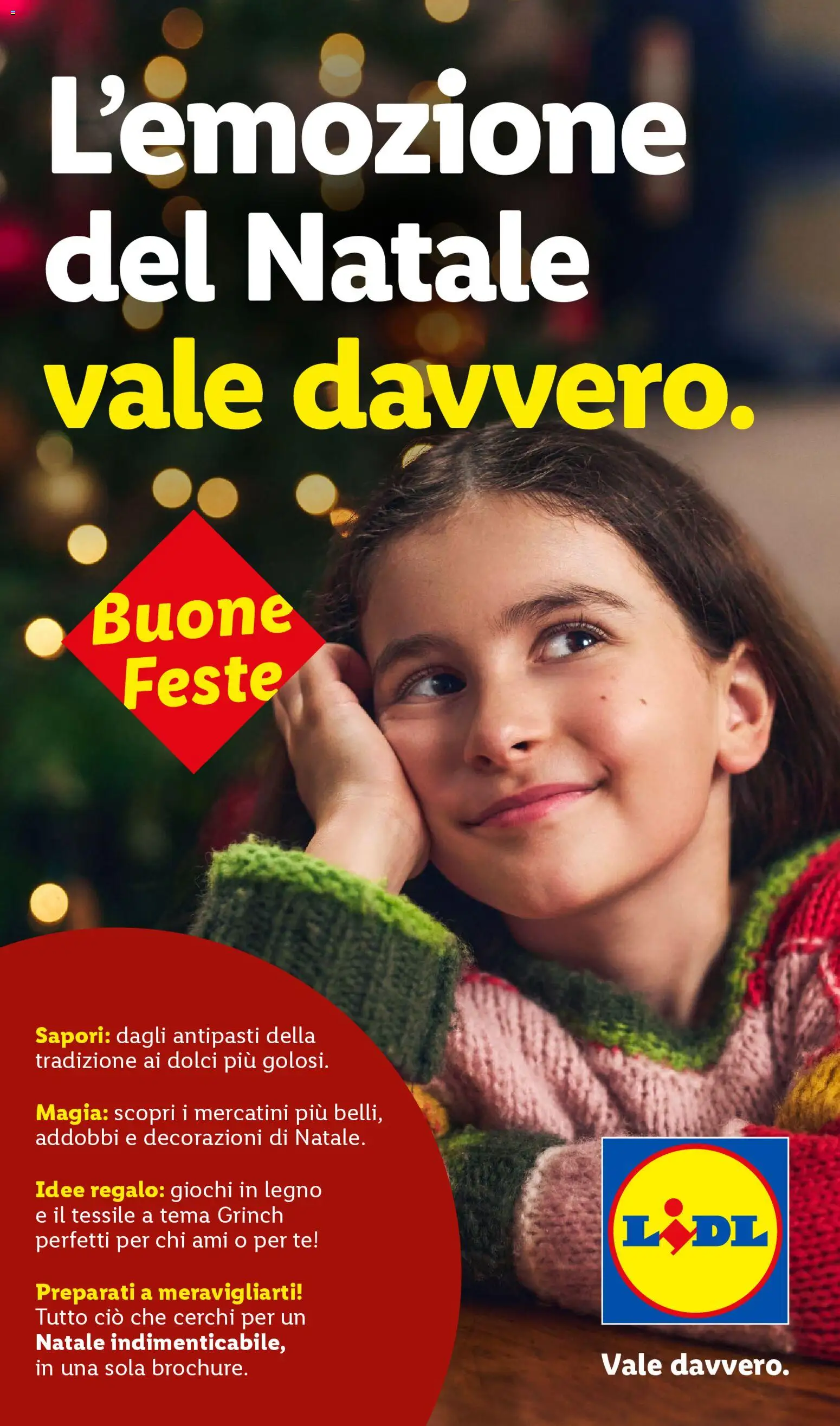 Volantino Lidl del 24.10.2025 | Pagina: 1 | Prodotti: Tè, Decorazioni