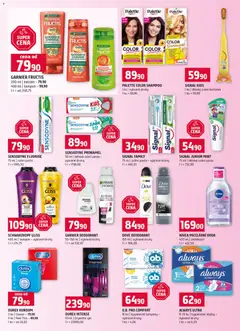Náhled letáku Terno leták od 18.03.2026 | Strana: 14 | Produkty: Zubní pasta, Nivea, Dove, Šampon