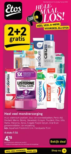 Etos - Folder - Voorbeeld van een folder van Etos, geldig van 05.01.2026
