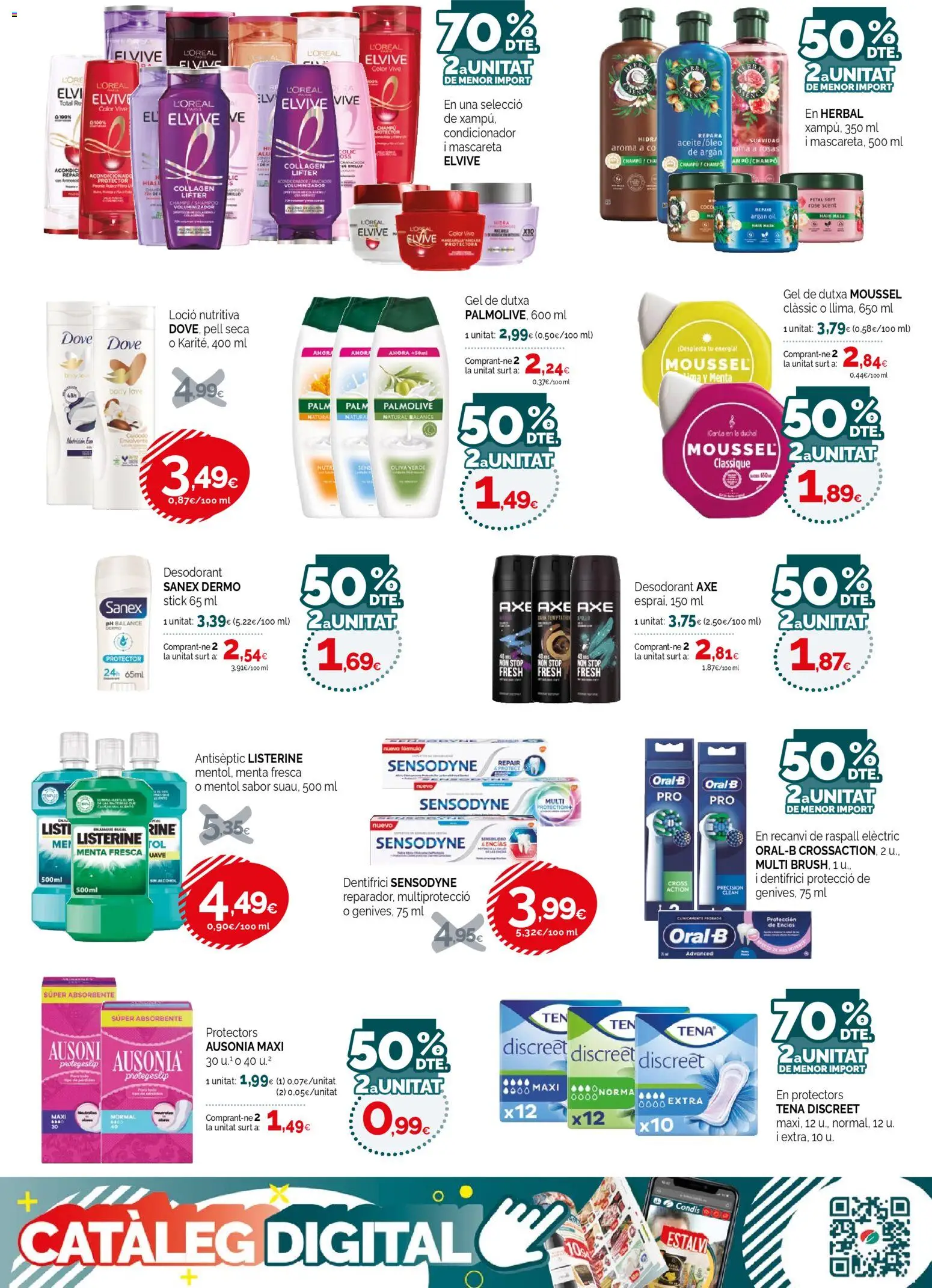 Condis - folleto life │ válido desde el 18.03.2026 | Página: 22 | Productos: Champú, Aceite, Body