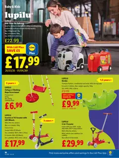 Preview of Lidl - Lidl Weekly valid from 26.03.2026 | Page: 20 | Products: Handles, Suitcase, Weight