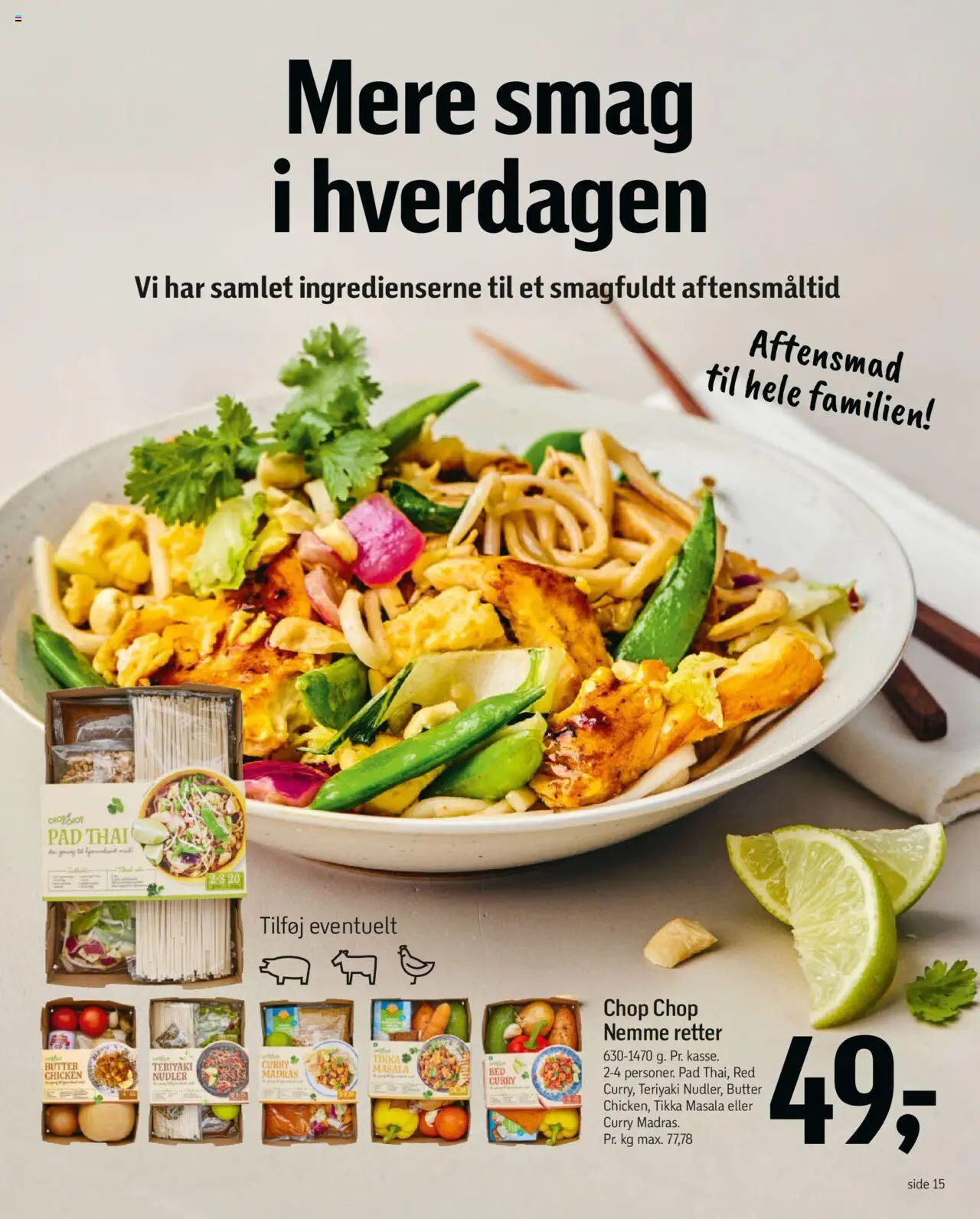 Føtex tilbudsavis – gyldig fra 17.10.2025 | Side: 19 | Produkter: Nudler, Madras