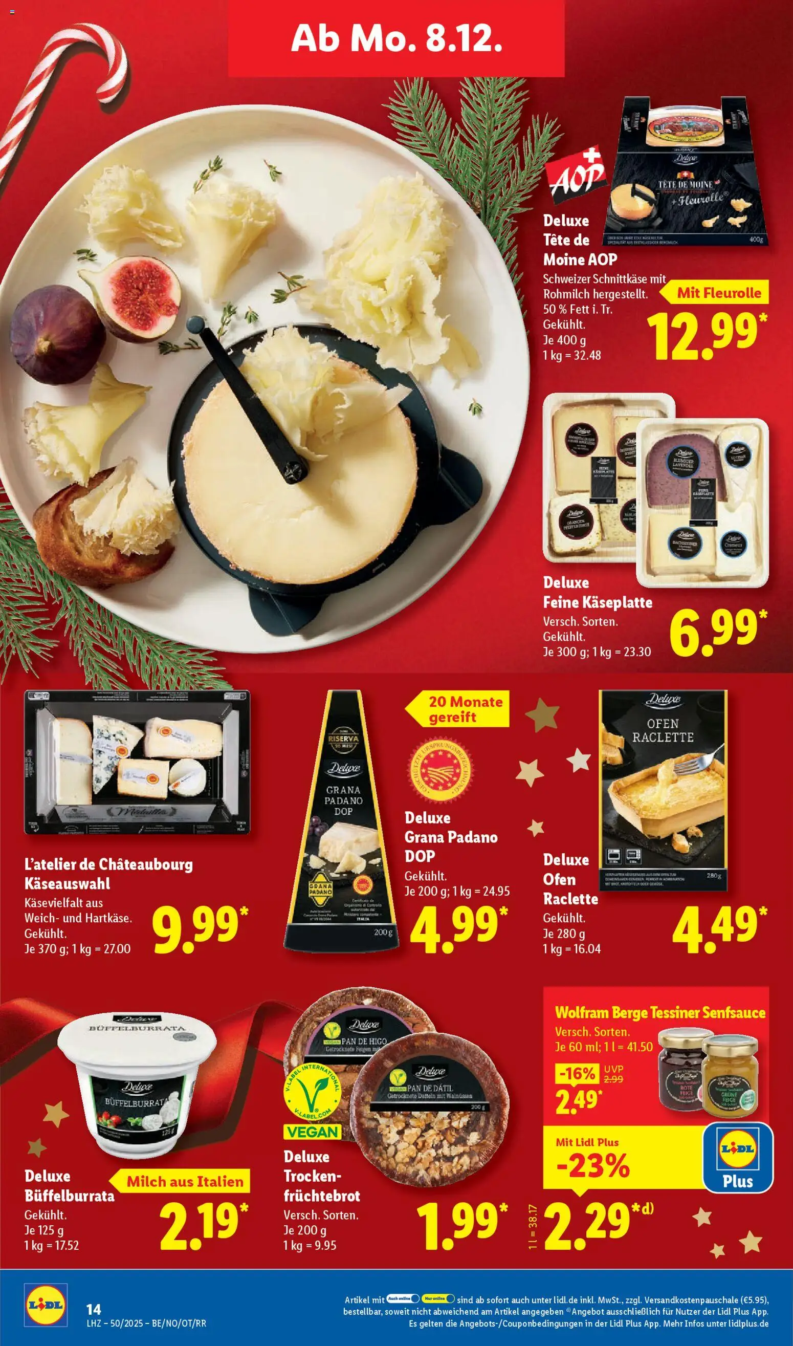 Lidl Prospekt Zossen – gültig ab 08.12.2025 | Seite: 24 | Produkte: Ofen, Milch, Raclette, Lavendel