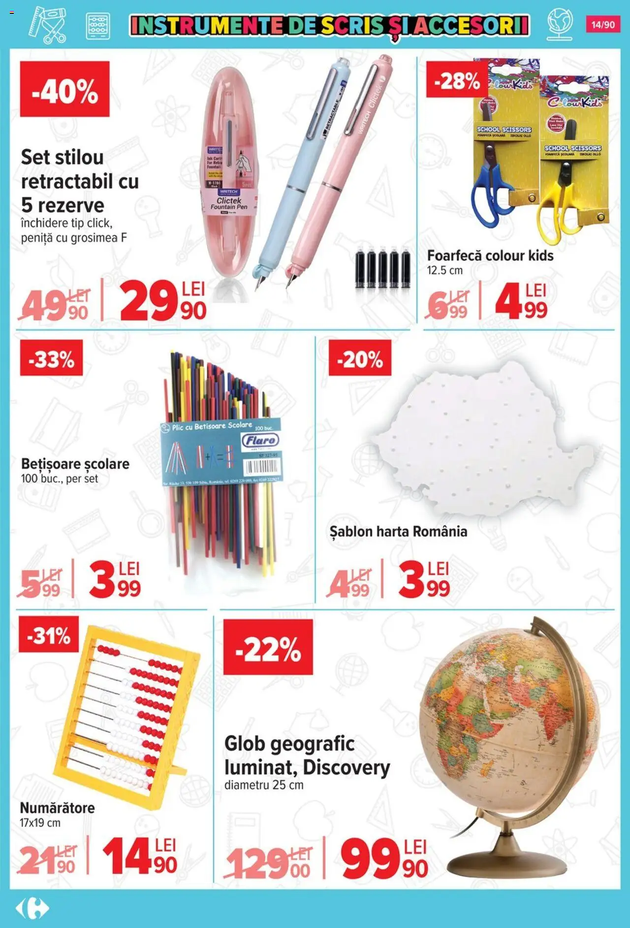Carrefour catalog - Începe școala – valabil de la 13.08.2025 | Pagină: 15