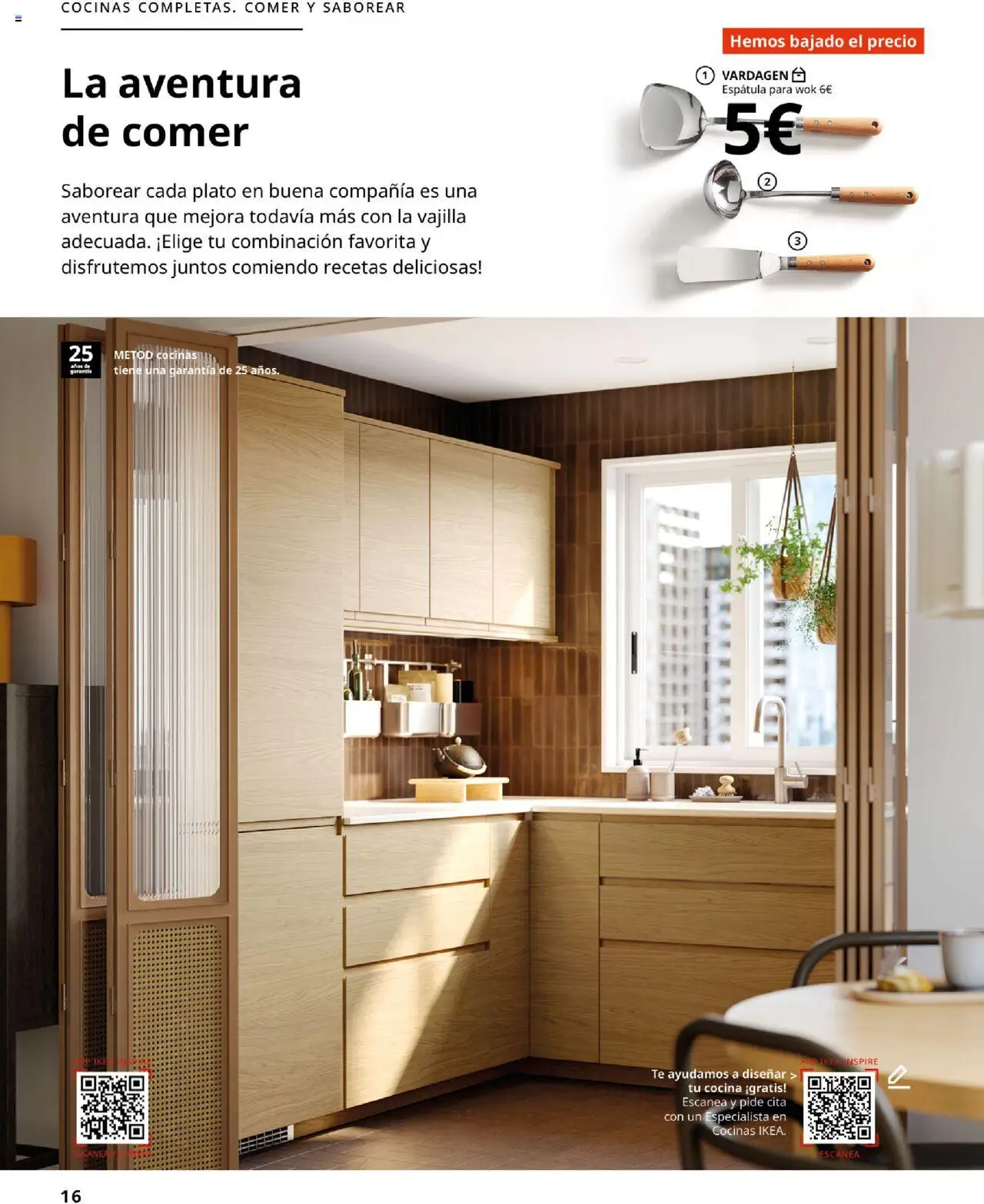 Catálogo IKEA La vida comienza en la cocina │ válido desde el 18.09.2025 | Página: 16 | Productos: Té, Βρεφικό κρεβάτι, Cocina