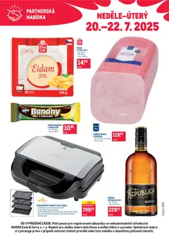 Náhled letáku Makro leták - Partnerská nabídka od 20.07.2025