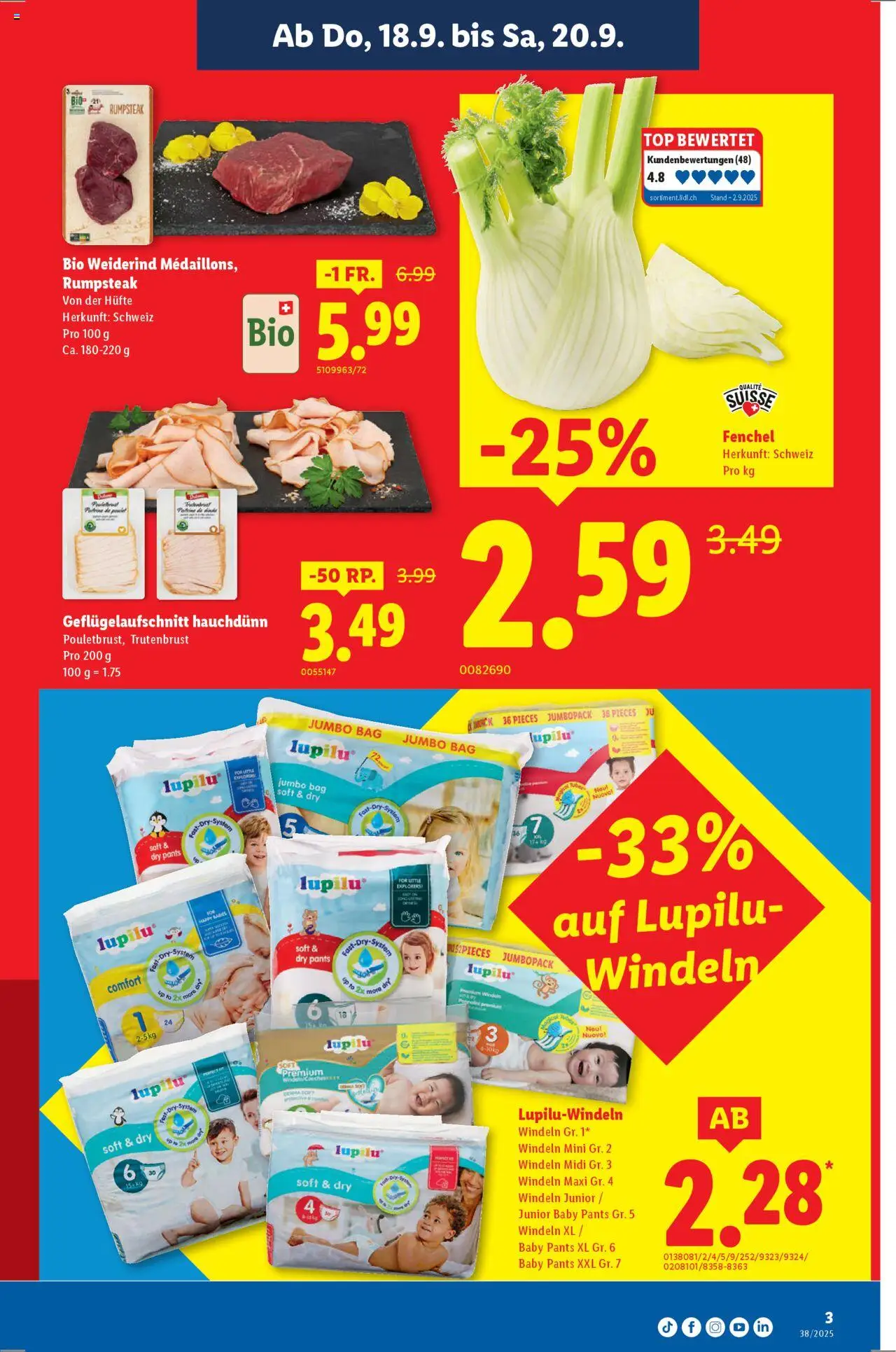 Lidl Aktionen – gültig ab 18.09.2025 | Seite: 3