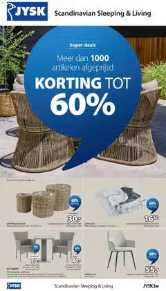 JYSK folder - Voorbeeld van een folder van JYSK, geldig van 02.04.2026