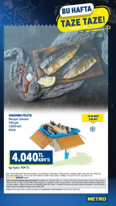 18.02.2026 tarihinden itibaren geçerli olan Metro kataloğu önizlemesi | Sayfa: 7 | Ürünler: Baskı, Telefon