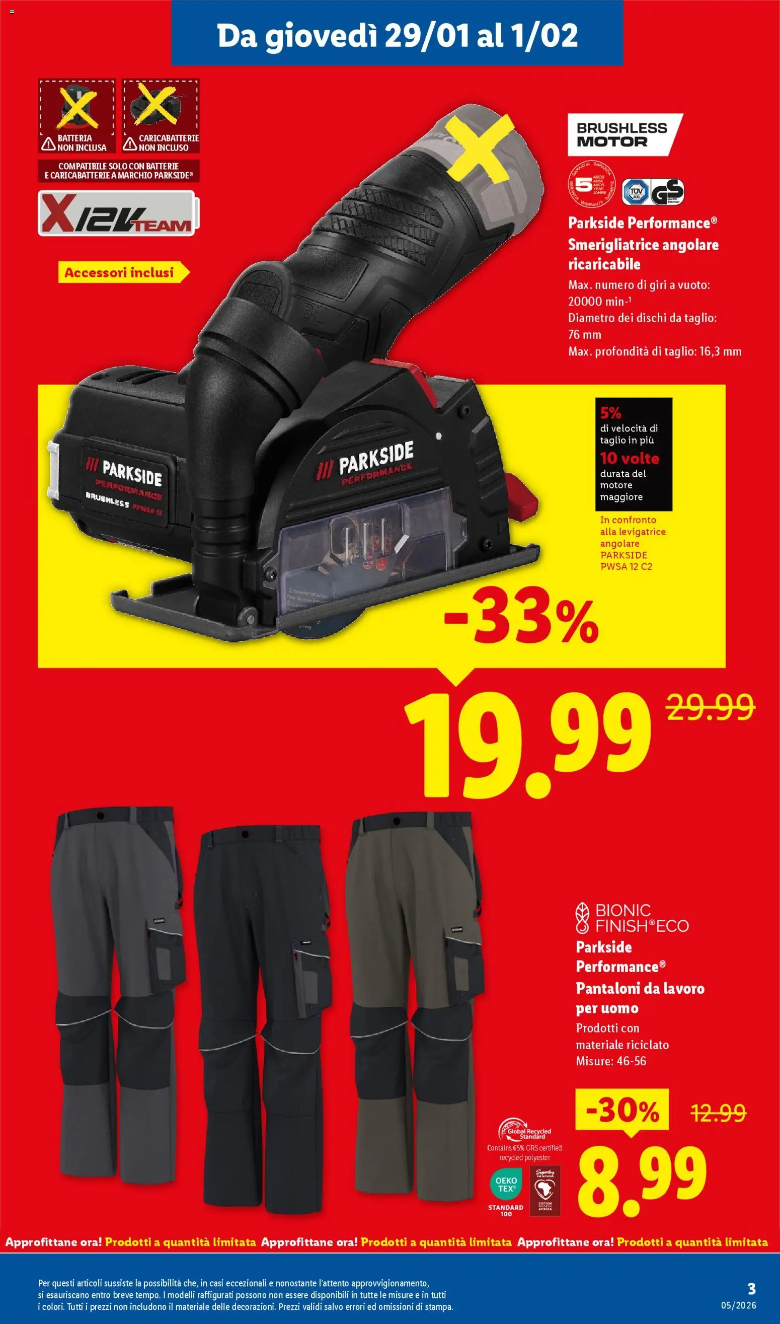 Volantino Lidl del 29.01.2026 | Pagina: 3