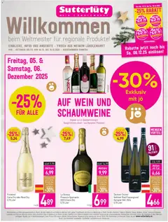 Sutterlüty Flugblatt ab 04.12.2025 gültig