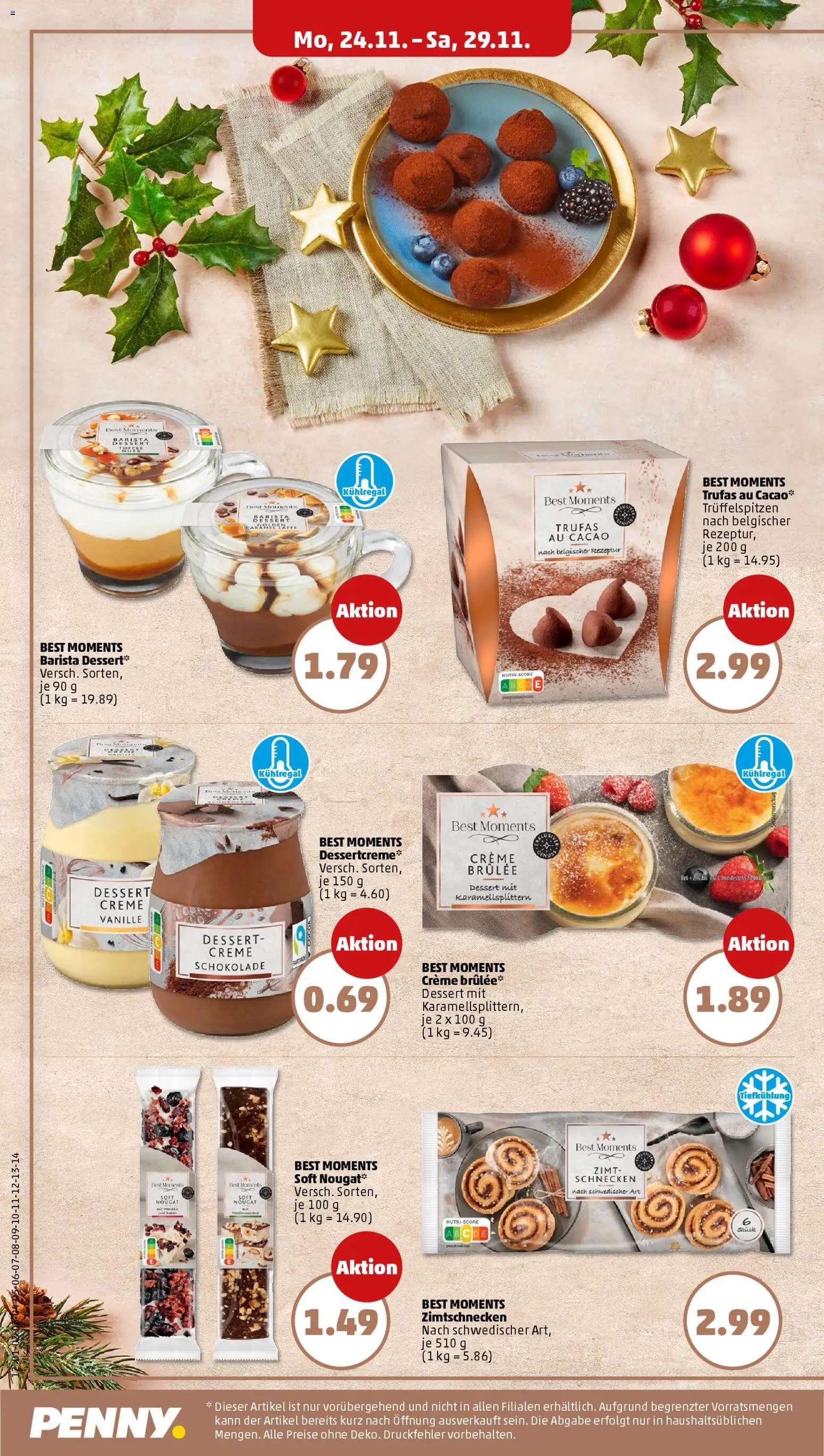 Penny - Black Friday – gültig ab 24.11.2025 | Seite: 12 | Produkte: Schokolade, Creme, Creme brulee