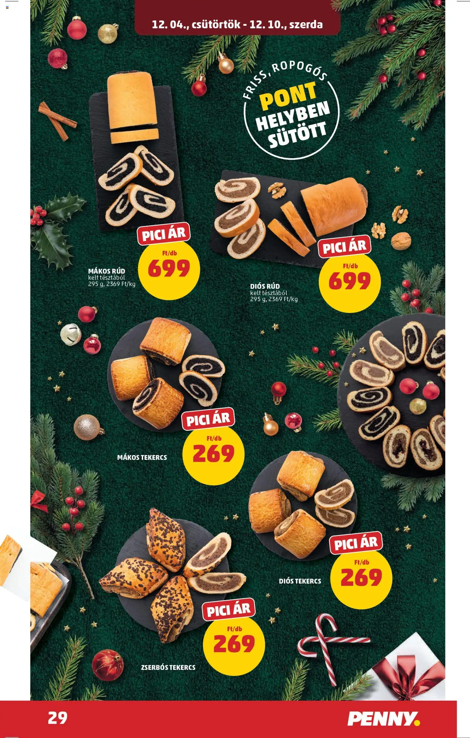 PENNY akciós ujság - amely érvényes a következő dátumtól: 04.12.2025 | Oldal: 33