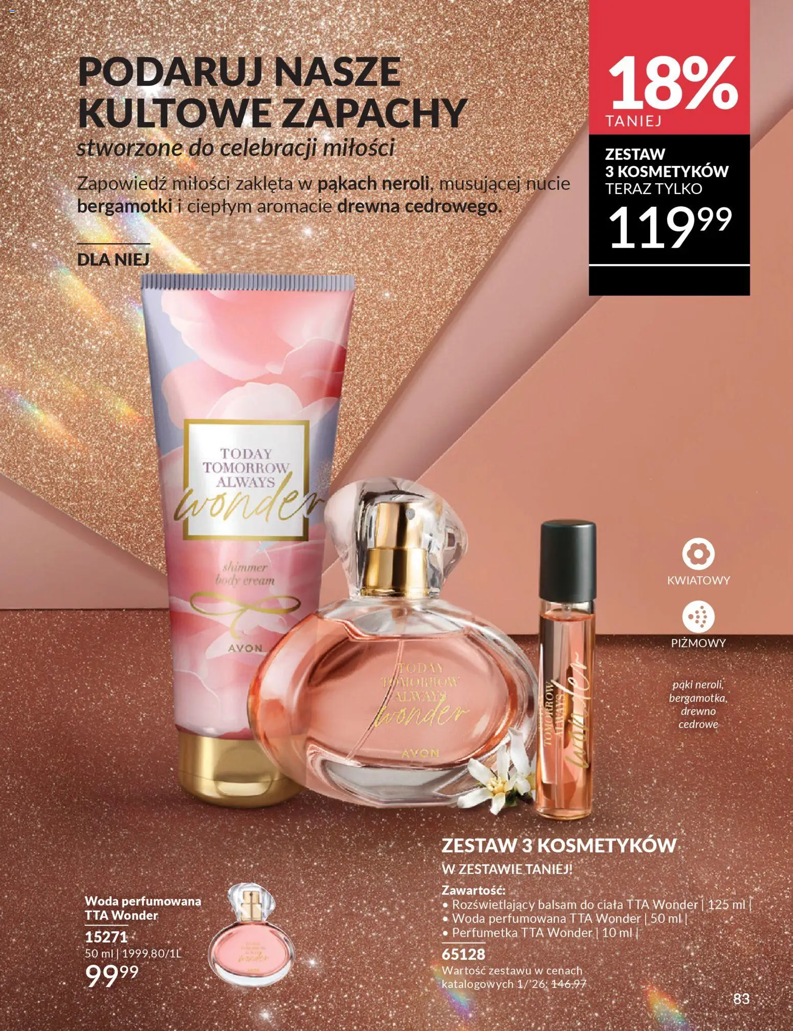 Avon Katalog 1 2026 od 01.01.2026 | Strona: 82 | Produkty: Body, Woda
