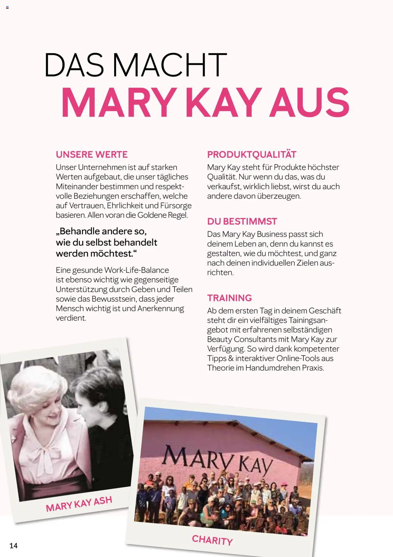 Mary Kay Aktionen Zukunft – gültig ab 17.03.2025 | Seite: 14
