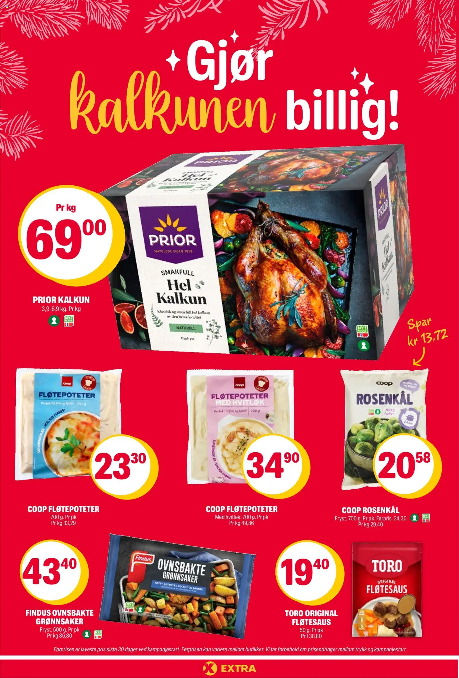 {H1} | Side: 5 | Produkter: Kål, Hvitløk, Kalkun, Rosenkål