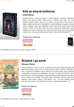 Náhled letáku Knižní klub leták - Březen 2026 od 01.03.2026 | Strana: 17 | Produkty: Knihovna