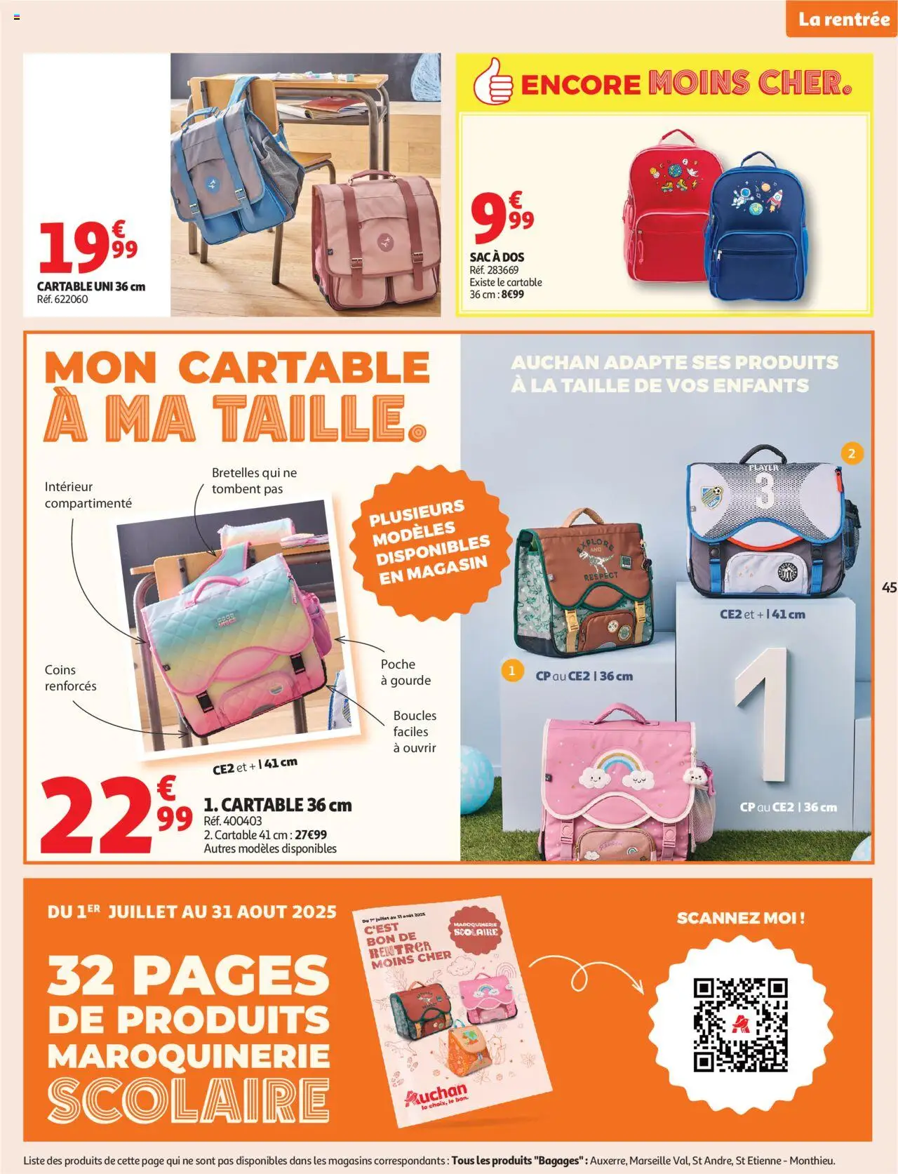  | Page: 45 | Produits: Sac, Gourde, Cartable, Sac à dos