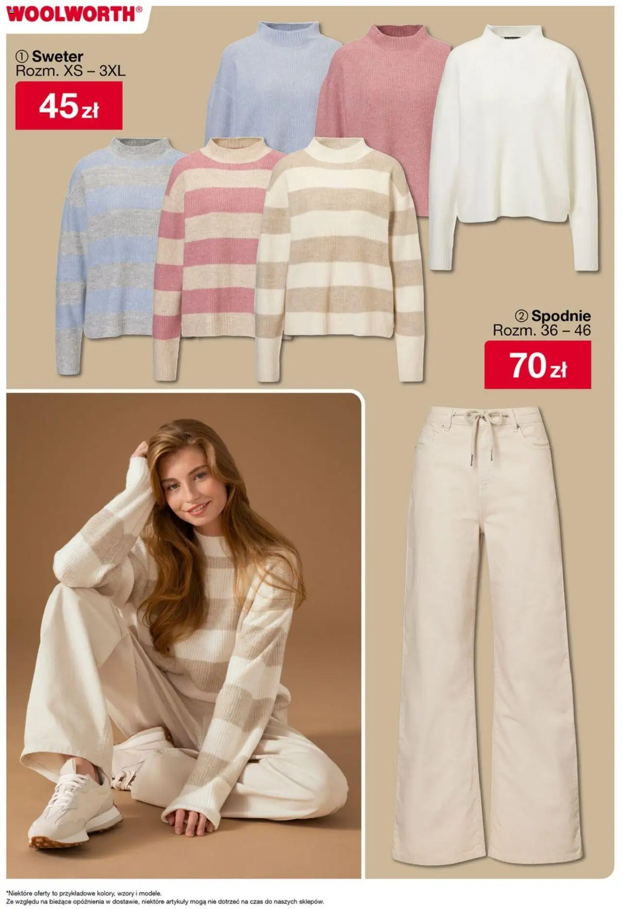 Woolworth Gazetka od 03.10.2025 | Strona: 10 | Produkty: Sweter, Spodnie