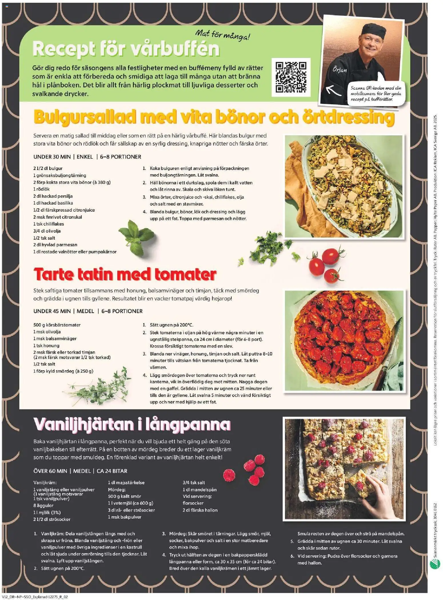 ICA Supermarket reklamblad aktuell från 16.03.2026 | Sida: 8 | Produkter: Balsamvinäger, Nötter, Sallad, Bönor
