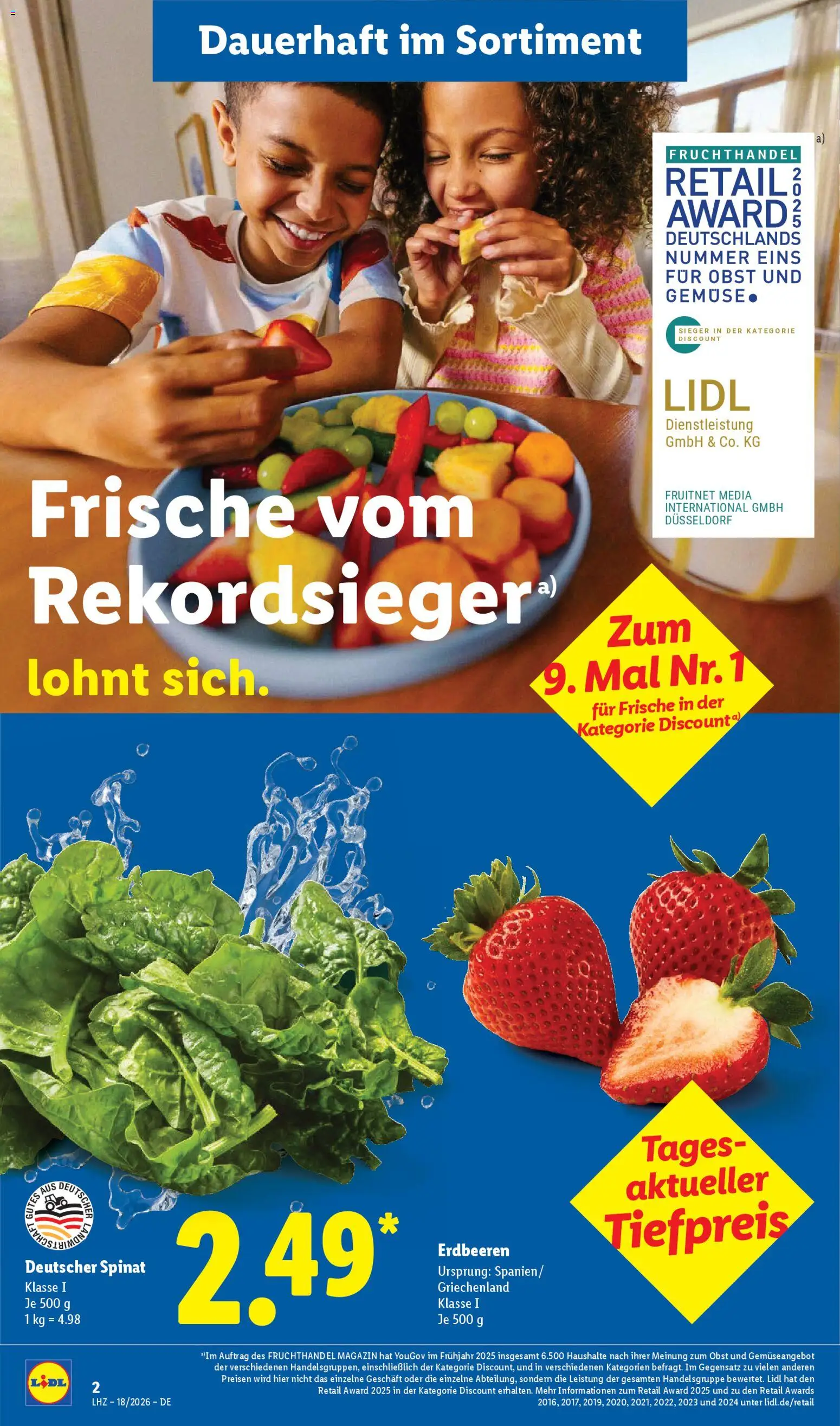 Lidl Prospekt – gültig ab 27.04.2026 | Seite: 4 | Produkte: Sandwichmaker, Eiscreme, Eis, Telefon