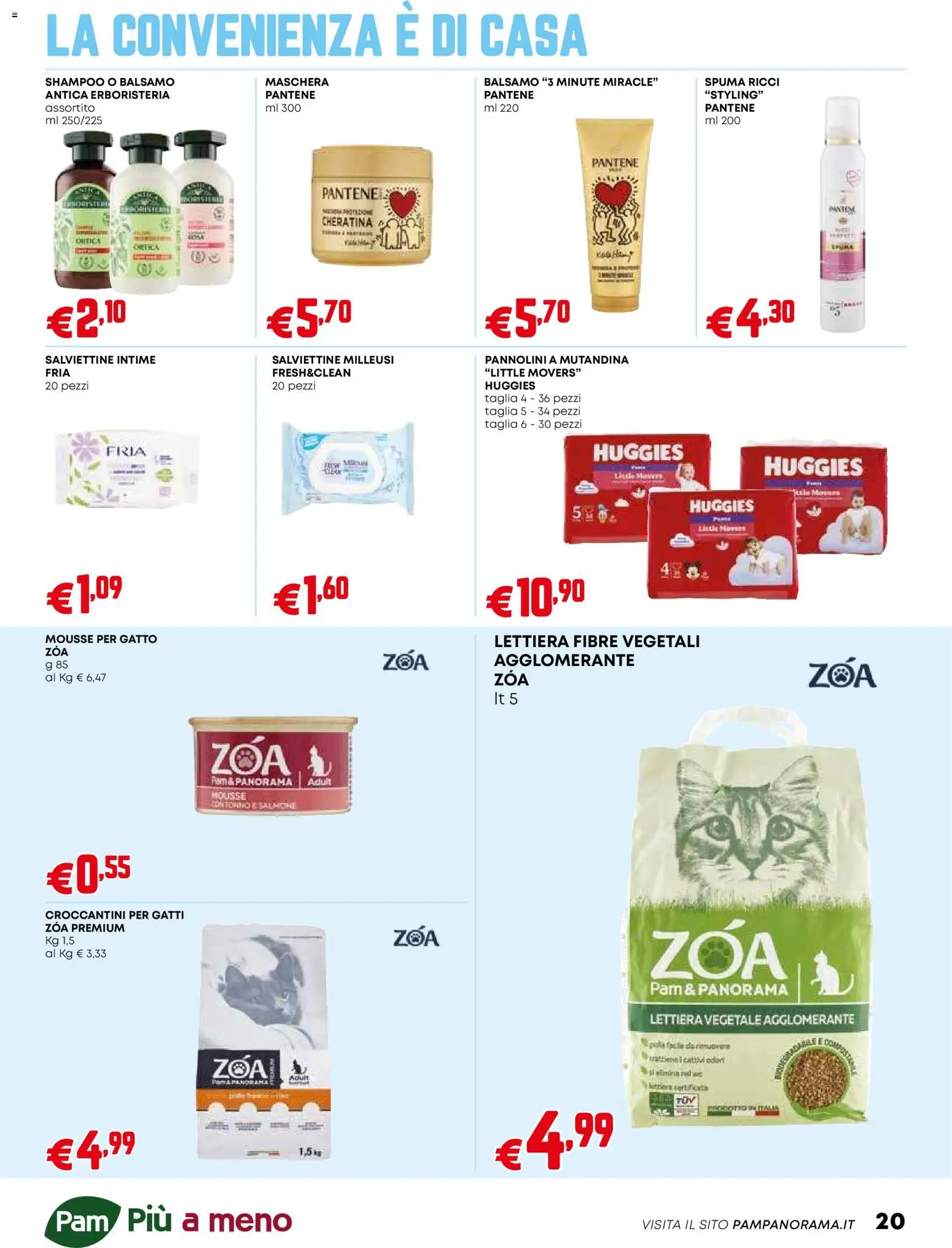 Volantino PAM del 23.04.2026 | Pagina: 20 | Prodotti: Shampoo, Balsamo, Salmone, The