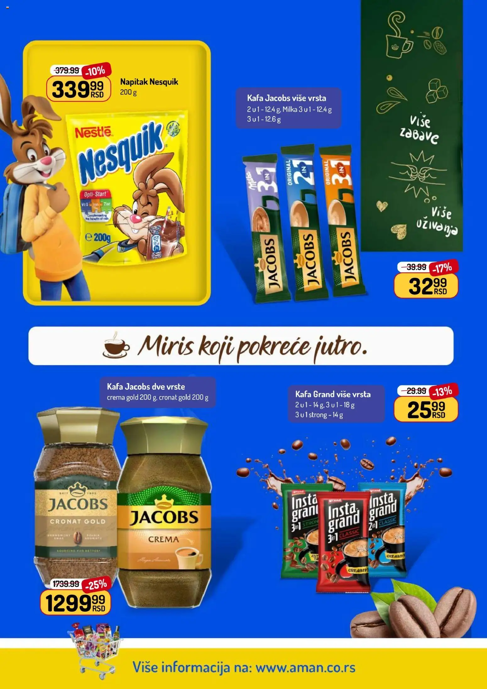 Aman katalog - važi od 30.03.2026 | Strana: 32 | Proizvode: Milka, Miris, Kafa, Nesquik