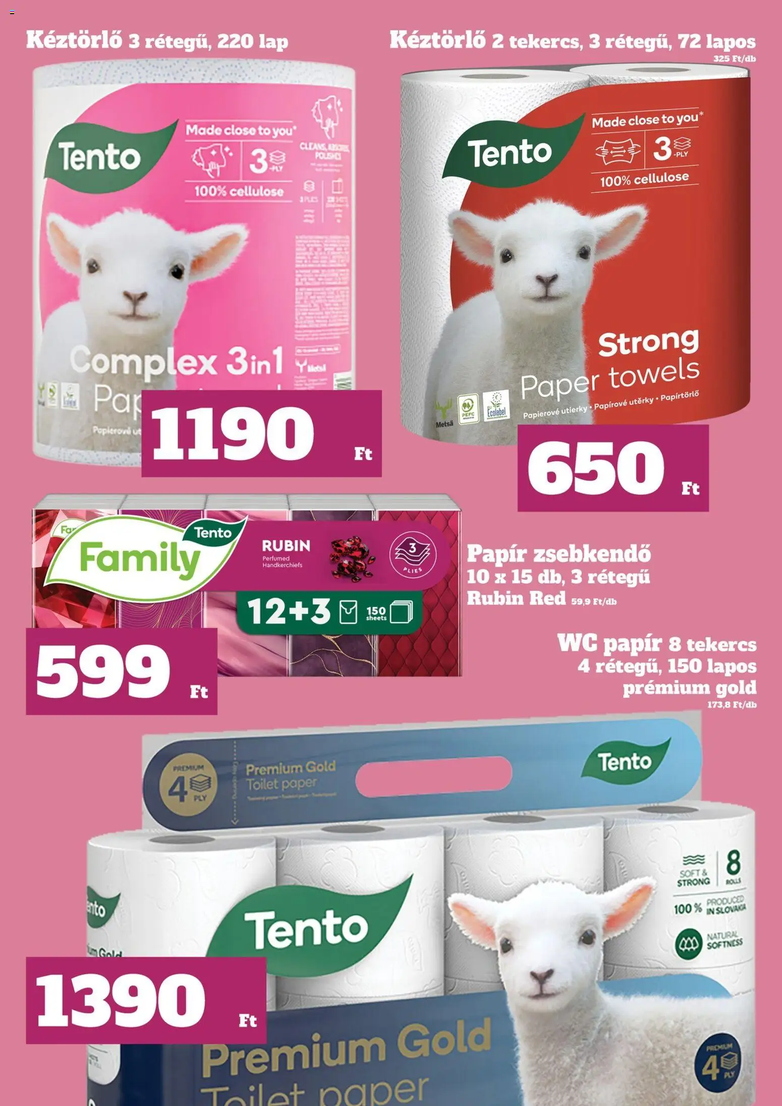 Family Diszkont akciós ujság - amely érvényes a következő dátumtól: 04.12.2025 | Oldal: 29 | Termékek: Papírtörlő, WC, Wc papir