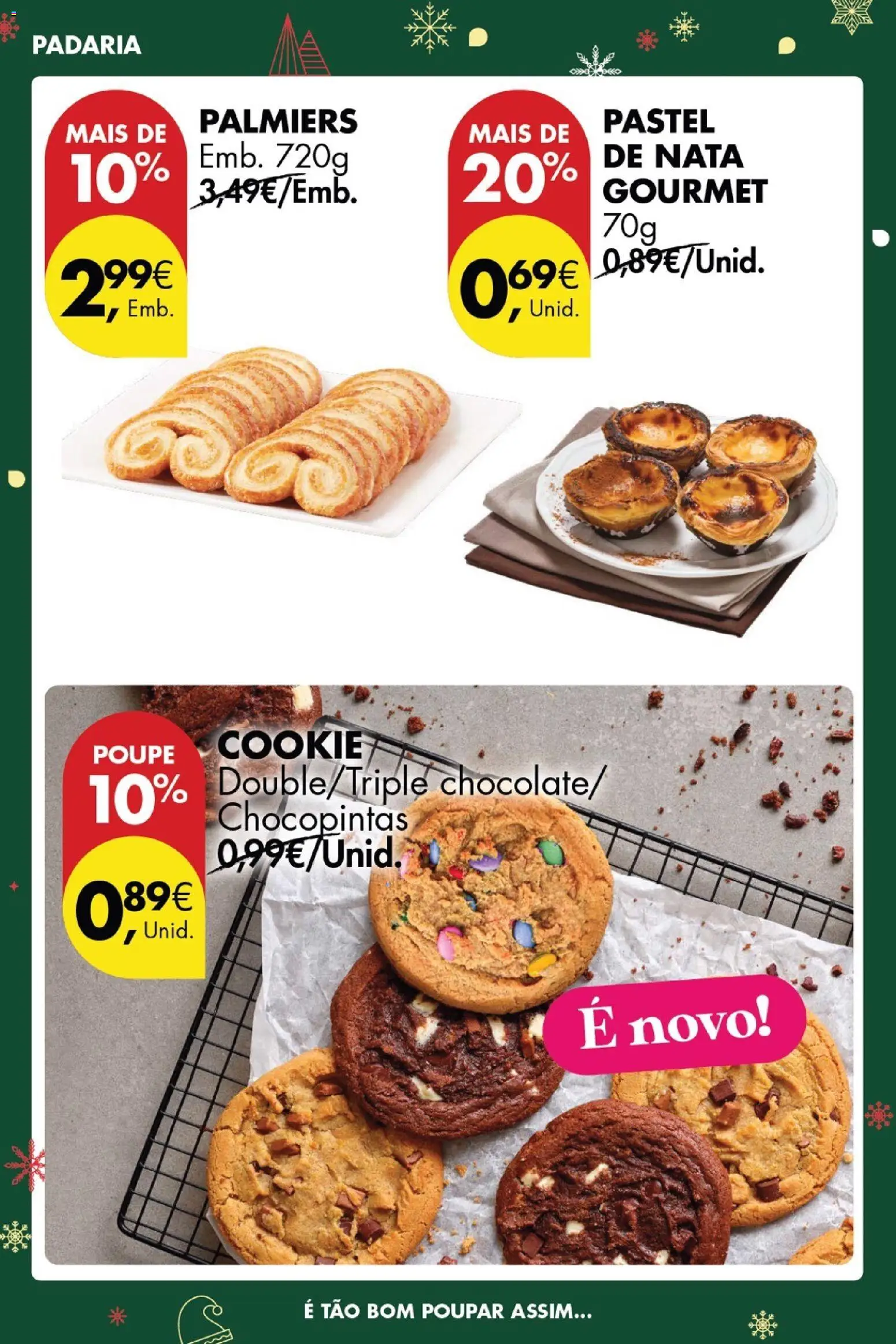 Pingo Doce Poupe este Fim de Semana │ válido de 19.12.2025 | Página: 14 | Produtos: Padaria, Nata