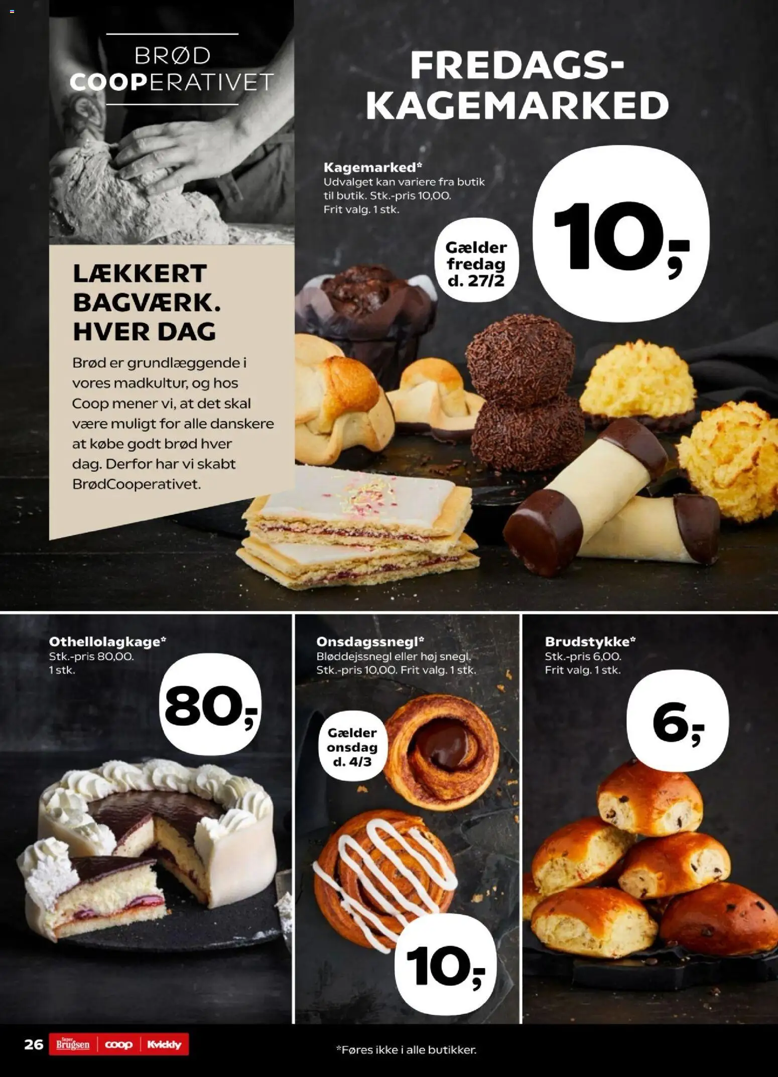 Kvickly tilbudsavis – gyldig fra 27.02.2026 | Side: 28 | Produkter: Brød