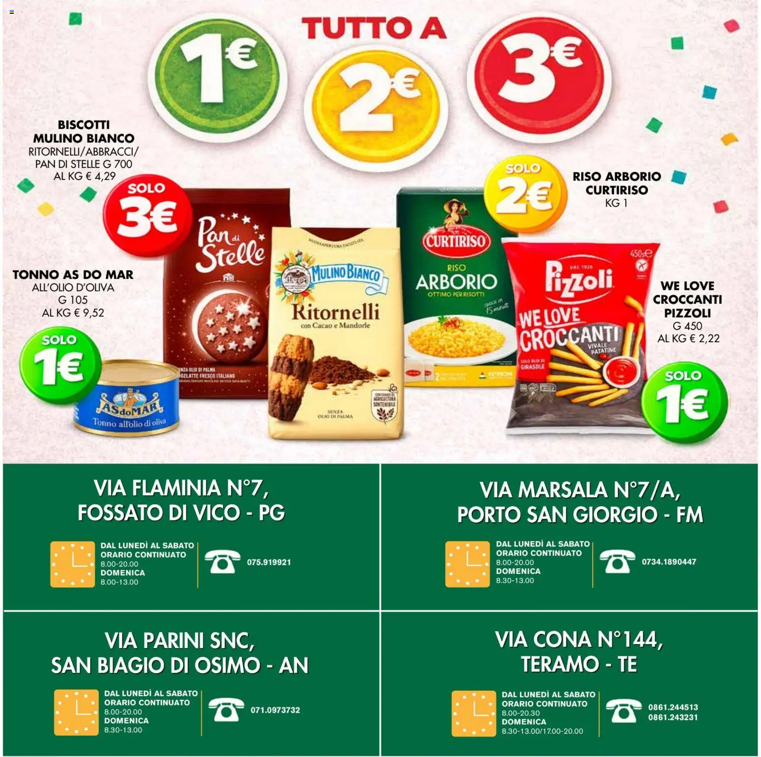 Volantino Coal del 09.04.2026 | Pagina: 24 | Prodotti: Riso, Mandorle, Tonno, Cacao