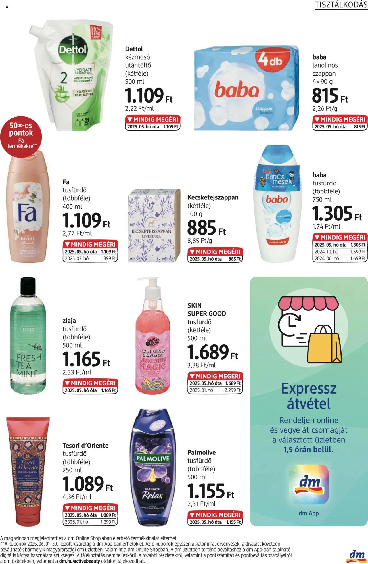 DM Drogerie Markt akciós ujság - amely érvényes a következő dátumtól: 19.06.2025 | Oldal: 7 | Termékek: Kézmosó, Szappan, Tusfürdő, Levendula