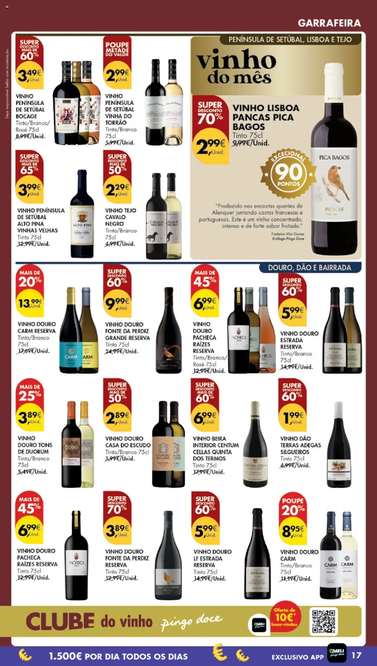 Pingo Doce Poupe Esta Semana Madeira │ válido de 07.10.2025 | Página: 17 | Produtos: Vinho