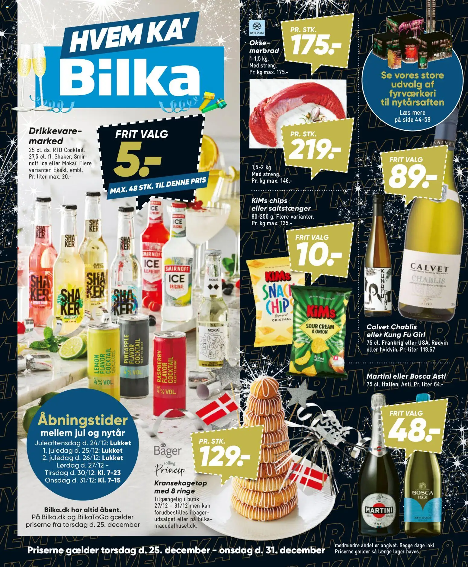 Bilka tilbudsavis – gyldig fra 25.12.2025 | Side: 2 | Produkter: Chips, Saltstænger