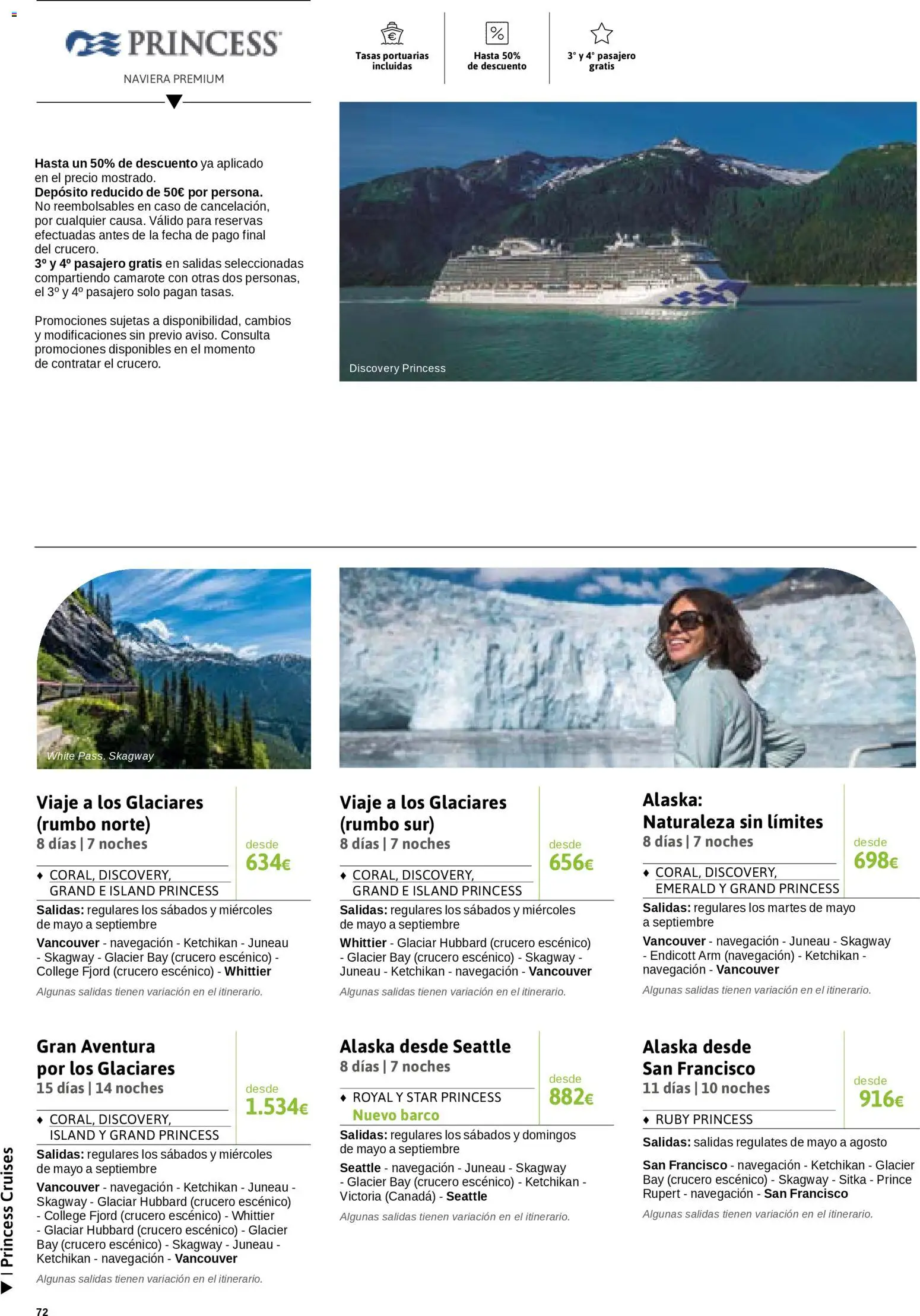 Viajes El Corte Inglés Semana del Crucero │ válido desde el 07.01.2026 | Página: 73 | Productos: Navegación
