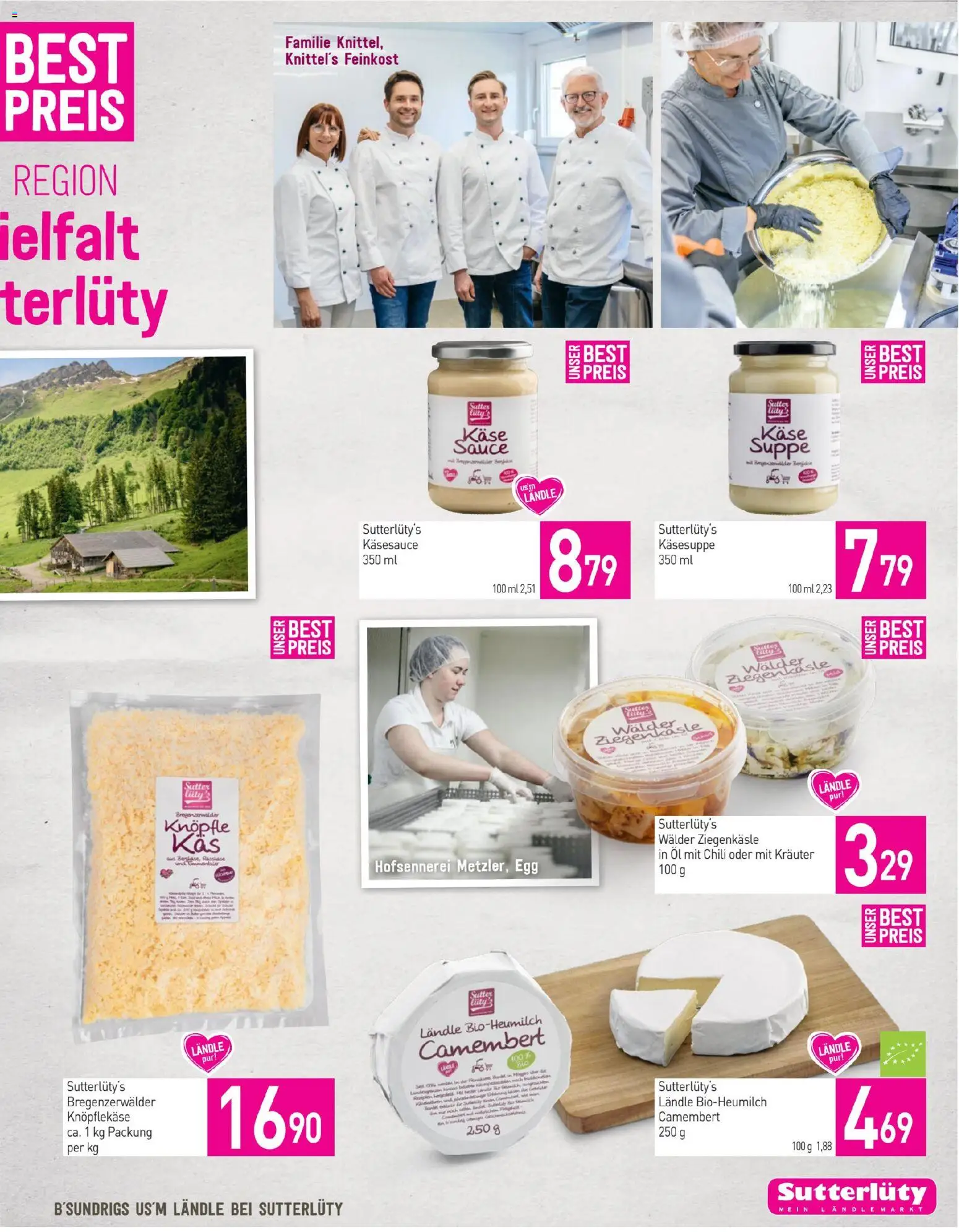 Sutterlüty Flugblatt gültig ab 15.01.2026 | Seite: 11 | Produkte: Chili, Käse, Öl