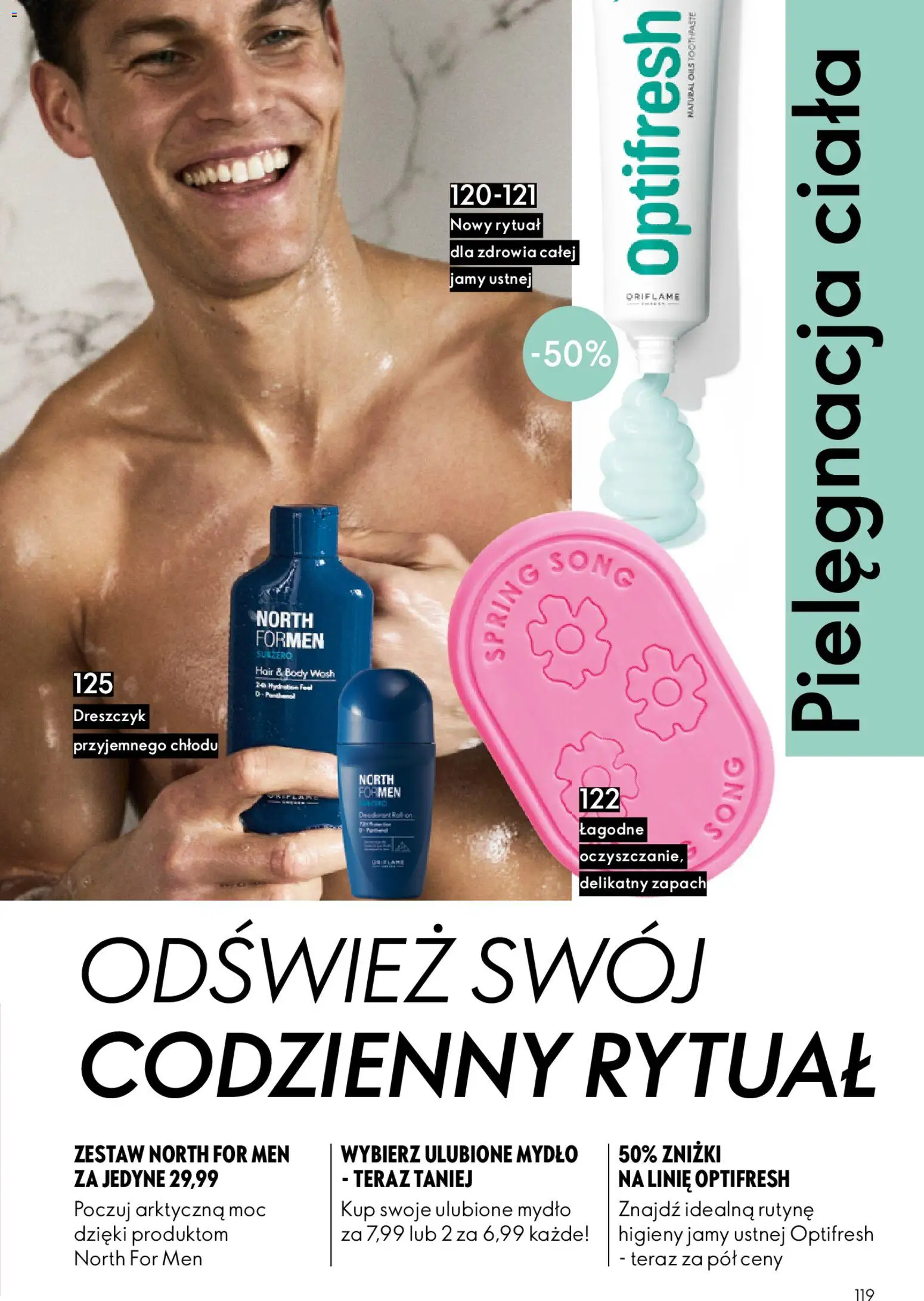 Oriflame Katalog 6 2026 od 15.04.2026 | Strona: 119 | Produkty: Zapach, Body, Mydło