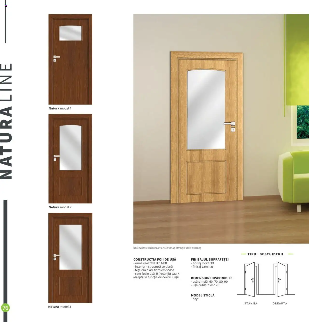 Proges catalog - Naturen – valabil de la 01.08.2025 | Pagină: 76 | Produse: Ușă