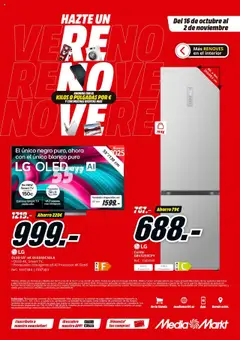 Vista previa Media Markt folleto válido desde el 16.10.2025