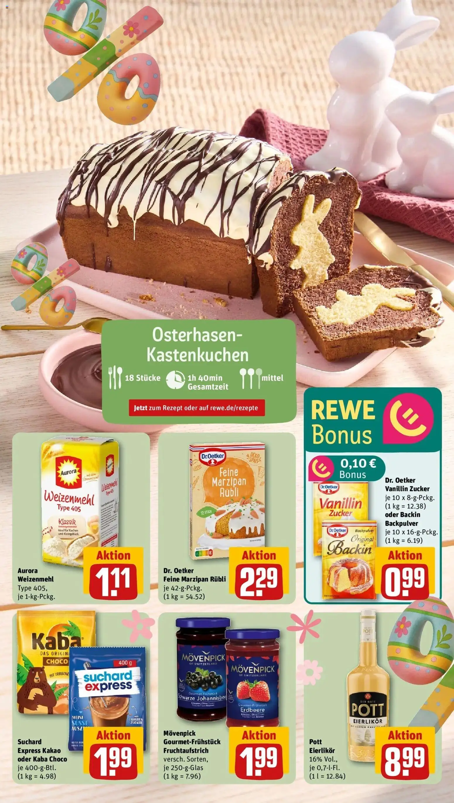 Rewe Prospekt Bad Endbach	 – gültig ab 15.03.2026 | Seite: 5 | Produkte: Weizenmehl, Zucker, Kuchen